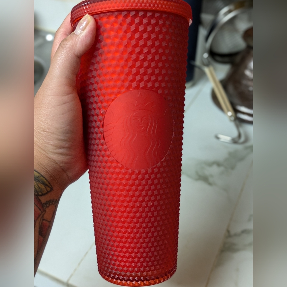 Starbucks official red 24oz tumbler